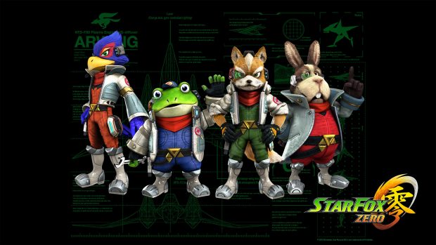 Star Fox Zero 4K Backgrounds.