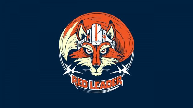 Starfox leader crest red fox star wallpapers.