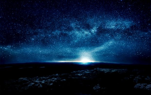 Starry night sky wallpaper hd.