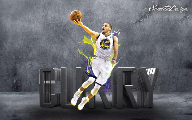 Stephen Curry 2017 Splash Wallpaper 2.