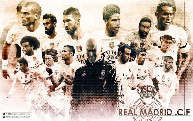 Team 2018 real madrid HD Wallpaper.