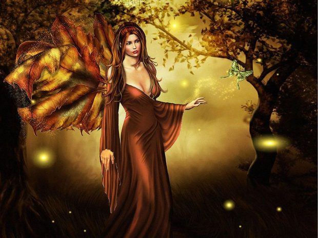 Thanksgiving Fairy Wallpaper HD download free 3.