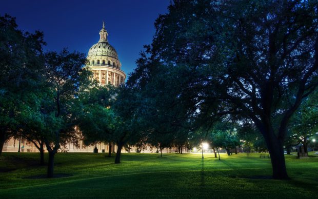 The Capitol on the Night of the Austin PhotoWalk.