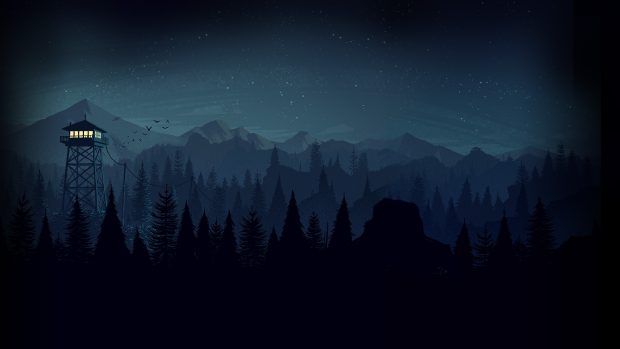 The Video Game Gallery Firewatch Wallpapers 1920x1080.