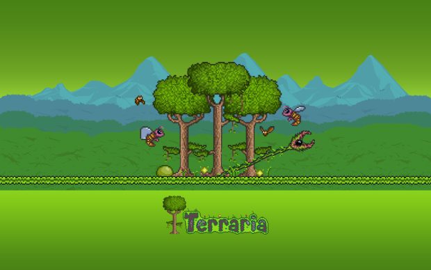 Tiamou Terraria Fan Art Jungle Biome Wallpaper.