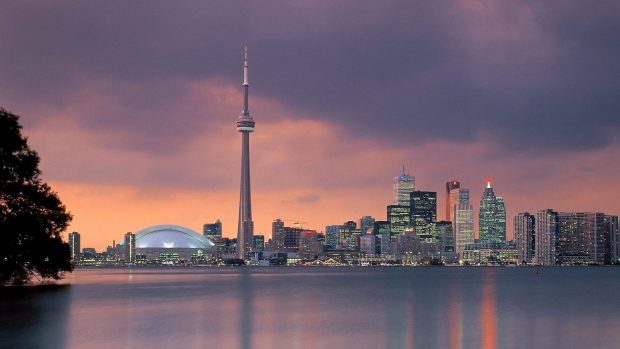 Toronto canada river buildings images 1920x1080.