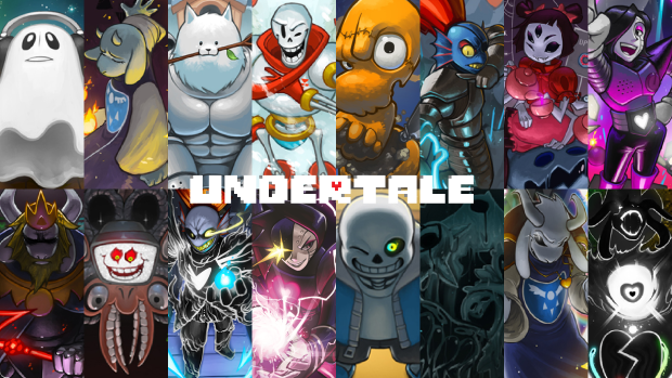 Undertale HD Backgrounds.