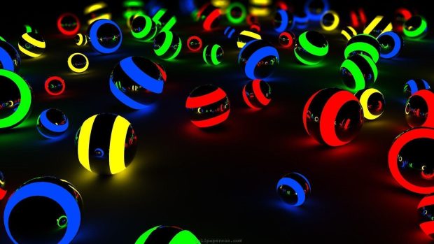 Wallpaper 3d colorful 1.