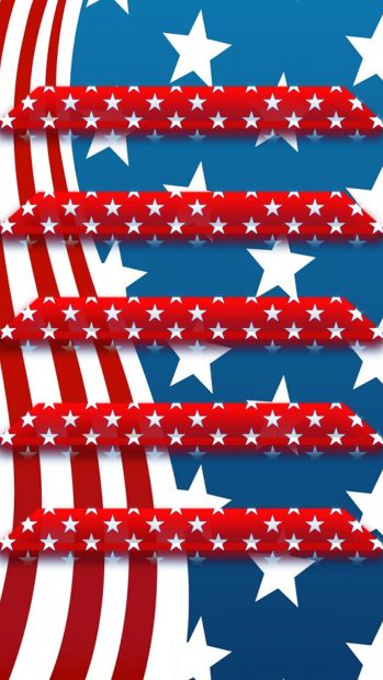 Wallpaper Cool American Flag Iphone Background.