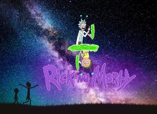 Wallpaper HD Rick and Morty Cartoon.