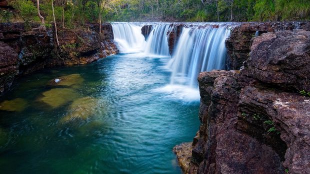 Waterfall wallpaper hd.