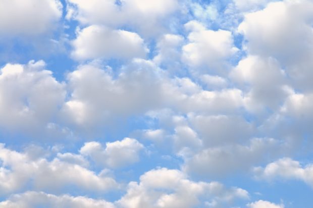 White clouds background hd.