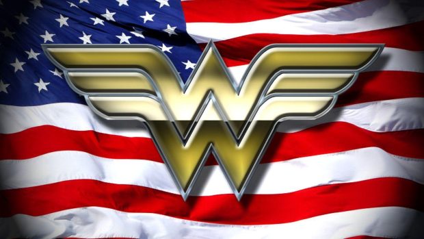 Wonder Woman Logo Wallpaper 1