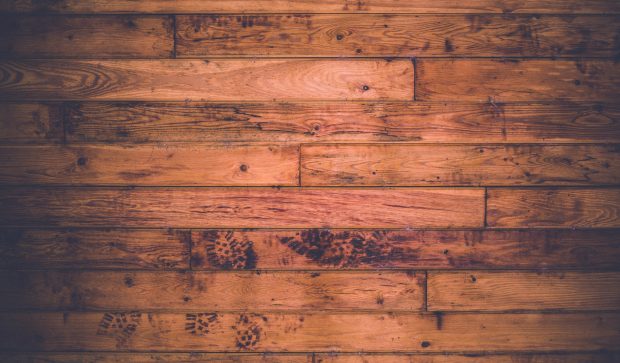 Wooden floor wallpaper.
