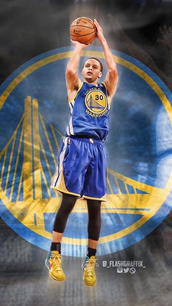 free download Stephen Curry iphone wallpaper.