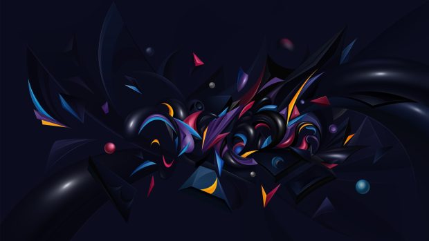 Abstract Computer HD Wallpaper.