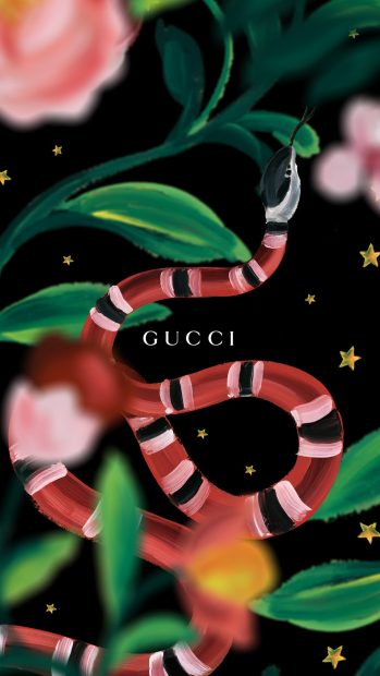 Abstract Gucci Mobile Wallpaper.