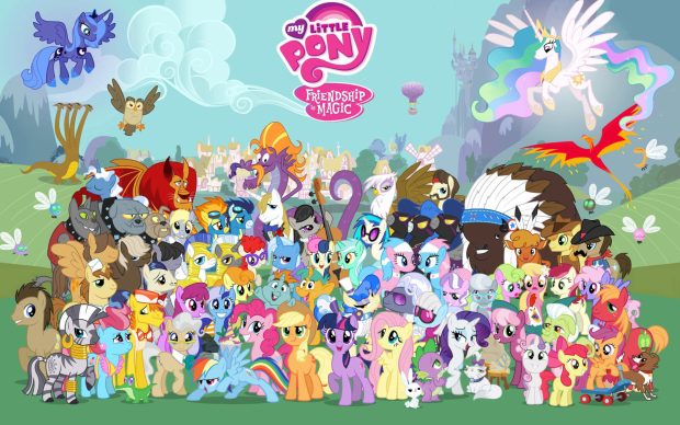 All My Little Pony Wallpaper HD.