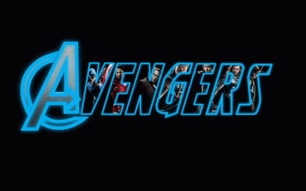 Avengers logo animation.