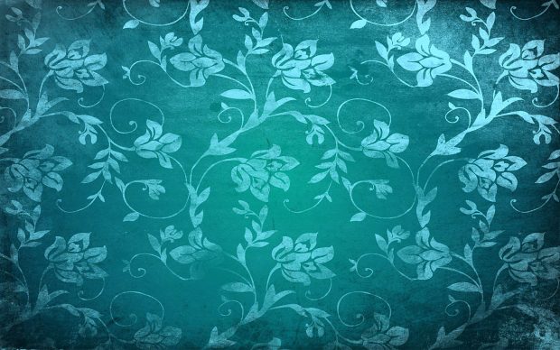 Vintage Victorian Pattern Wide Desktop Background.