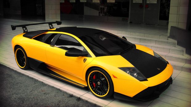 Awesome Yellow Lamborghini Wallpapers.