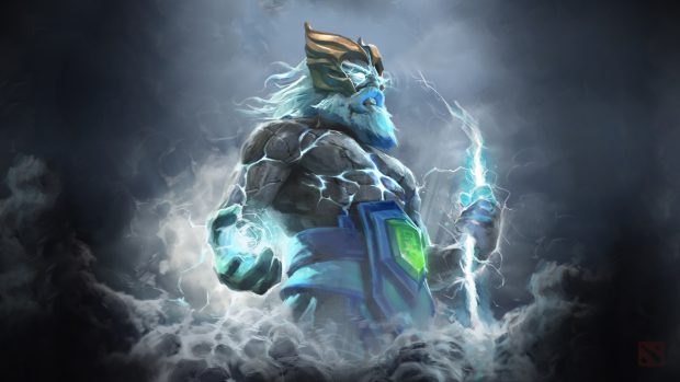 Backgrounds Dota2 Zeus.