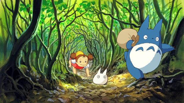 Backgrounds download Totoro wallpapers HD.