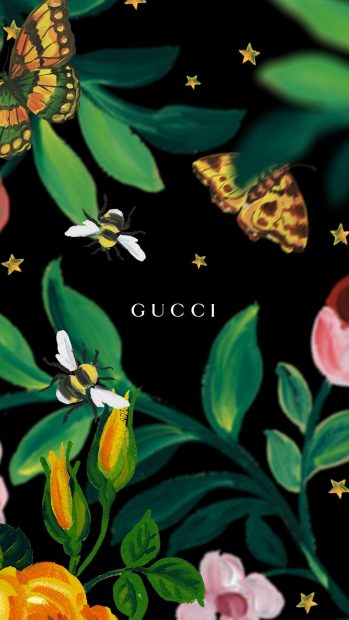 Beautiful Gucci iPhone Wallpaper.