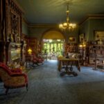 Beautiful Library Study Interior Image