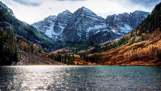 Beautiful Colorado Mountains Landscape.