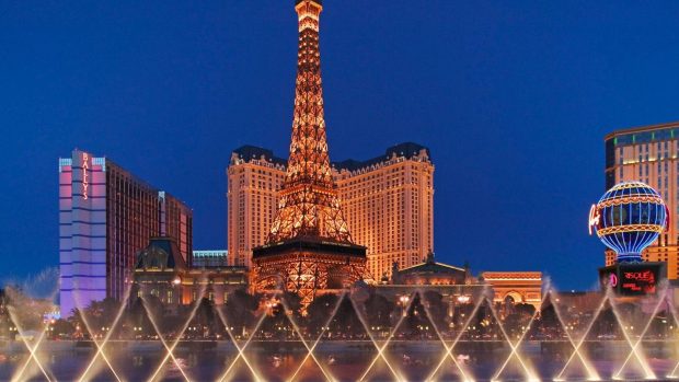 Bellagio Eiffel Tower Las Vegas Hd Wallpaper.