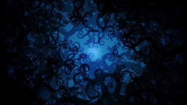 Blue Black Dark Surface Wallpapers 1920x1080.