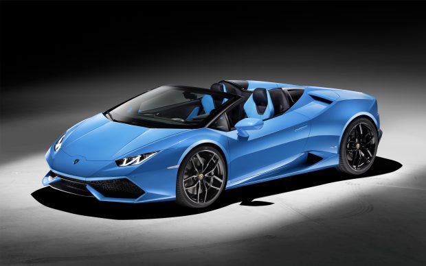 Blue Lamborghini Wallpaper.