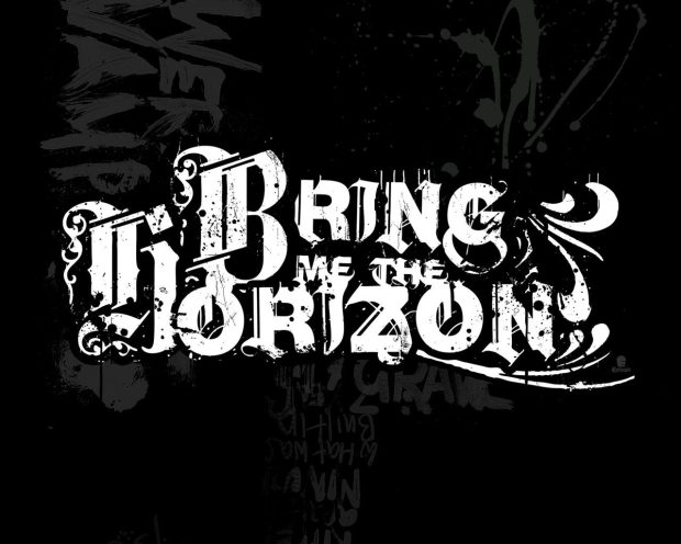 Bring Me The Horizon logo wallpapers.