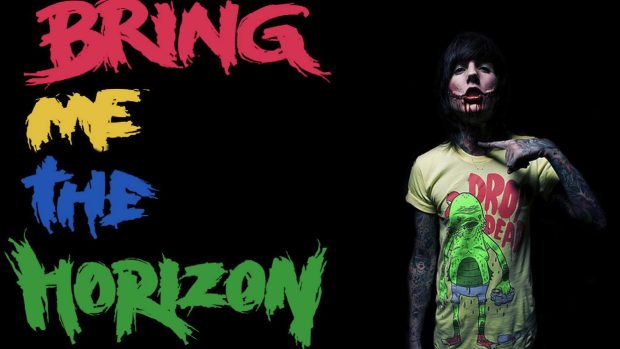 Bring me the horizon bands 2560x1440 hd wallpaper.