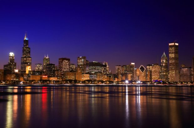 Chicago Skyline Backgrounds.