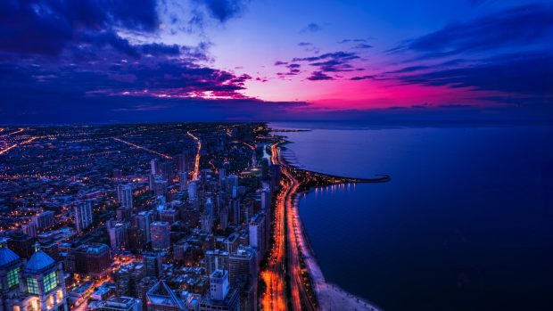 Chicago Skyline HD Image.