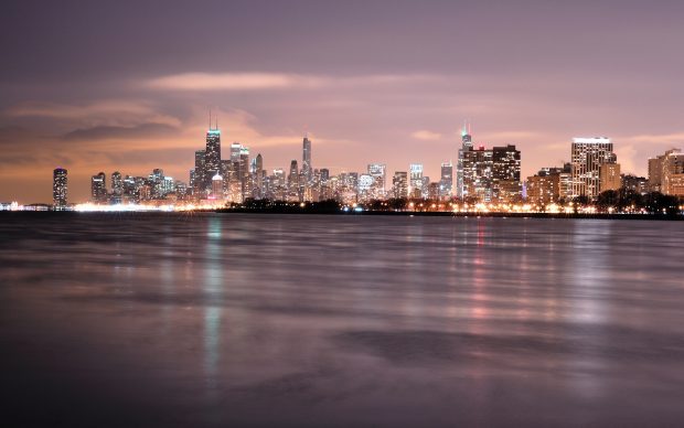 Chicago Skyline Wallpaper.