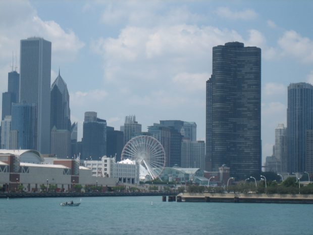 Chicago Skyline backgrounds hd 1920x1440.