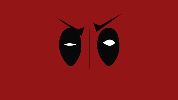 Deadpool Hero Eye Logo Art Film Wallpapers.