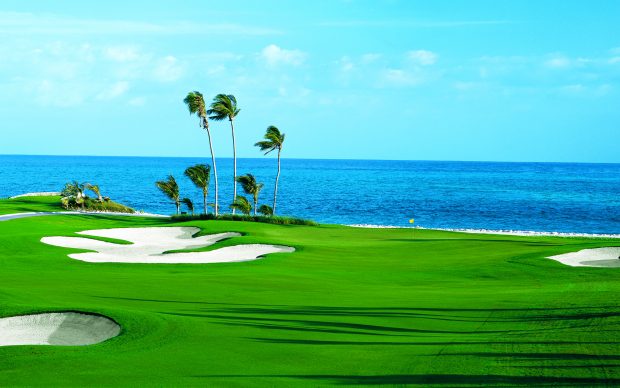 Ocean Club Golf Course Hole #7, Peninsula.