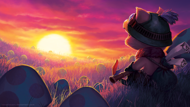 Field Sunset in League Of Legends.