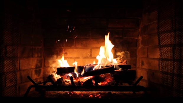 Free Download HD Fireplace Backgrounds 1.
