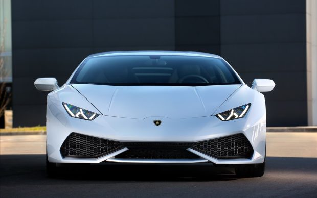 Free Download Lamborghini Huracan Spyder White Wallpapers.