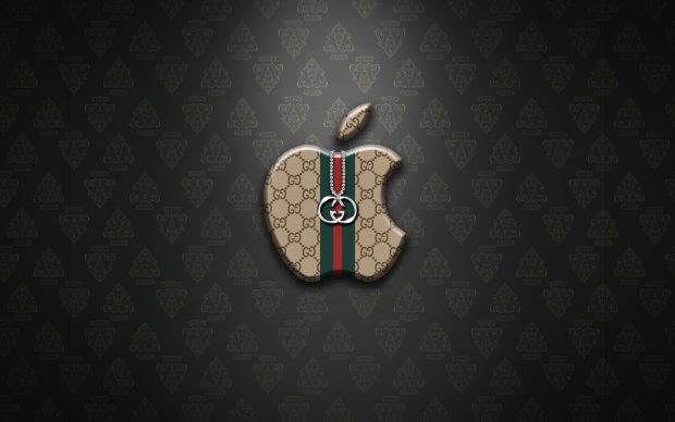 Free download Gucci Apple Wallpaper HD.