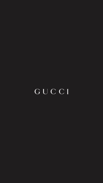 Gucci Black Background iPhone.