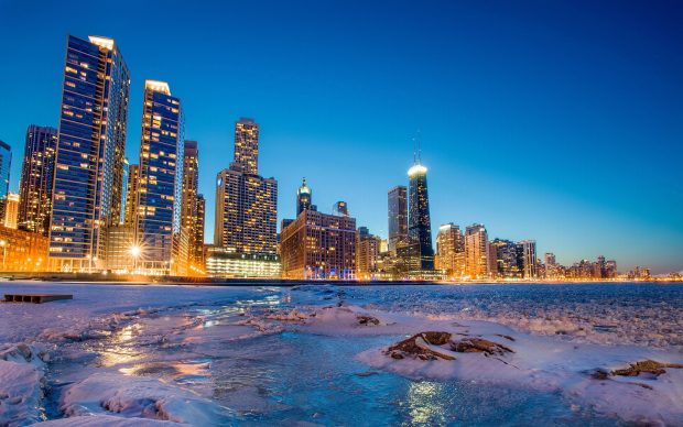 HD Chicago Skyline Picture.