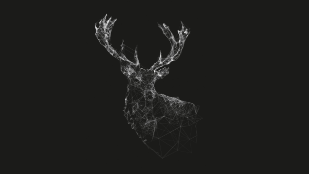 HD Deer Minimalist Photos.