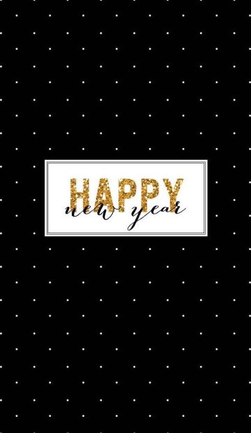 Happy New Year iPhone HD Wallpaper.