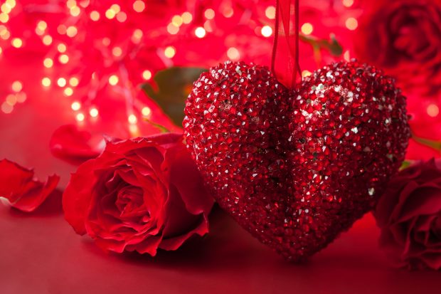Heart Rose Romantic Valentine Wallpapers.